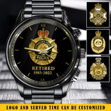 Personalized Retired Australian Police Custom Time Watch Printed QTKH24710