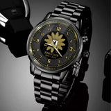 Personalized German Police Logo Custom Name & Time Watch Printed VQ24717