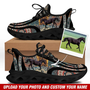 Personalized Upload Your Photo Horse Custom Name Max Soul Shoes Printedd HTHVQ231184