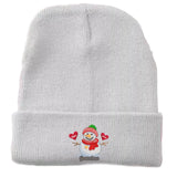 Personalized Grandma Snowman Custom Kid's Name Embroidered Beanie Printed VQ231352