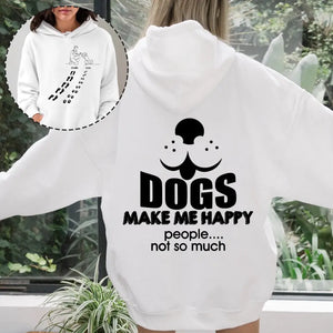Personalized Upload Your Photo Dog Dad Dog Lovers Gift Hoodie 2D Printed MTVQ231456