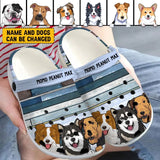 Personalized Dog Cute Dog Lovers Gift Clogs Slipper Shoes Printed HN2469