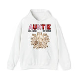Personalized Auntie Like A Mom But Cooler Valentine's Day Sweatshirt or Hoodie 2D Printed HN24144
