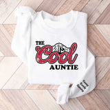 Personalized The Cool Auntie & Kid Names Sweatshirt Printed HN24517
