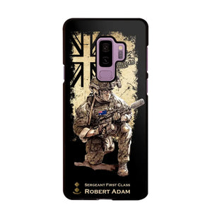 Personalized Australian Veteran Logo Custom Name & Rank Gold Phonecase Printed LVA241528