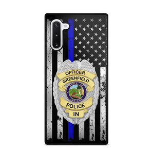 Personalized US Police Badge Police Officer US Flag Blue Line  Phonecase Printed LVA241798