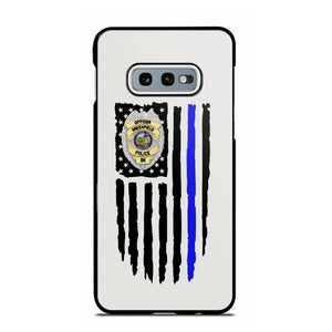 Personalized US Police Badge Police Officer US Flag Blue Line Phonecase Printed QTVQ241908