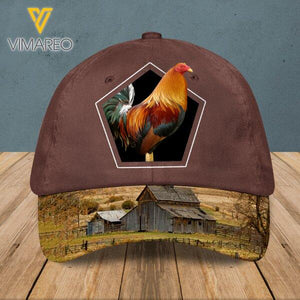 CUSTOMIZED ROOSTER PEAKED CAP TNMQ