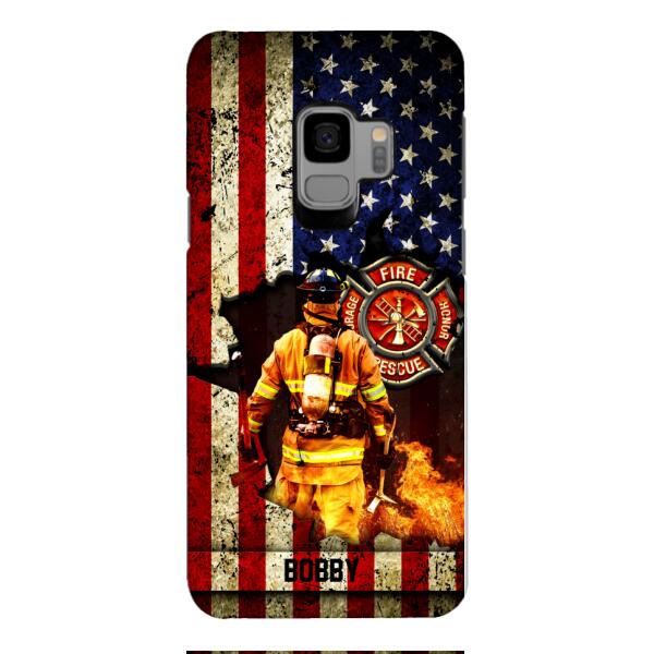 Personalized U.S Firefighter Phone Case OCT-HQ21