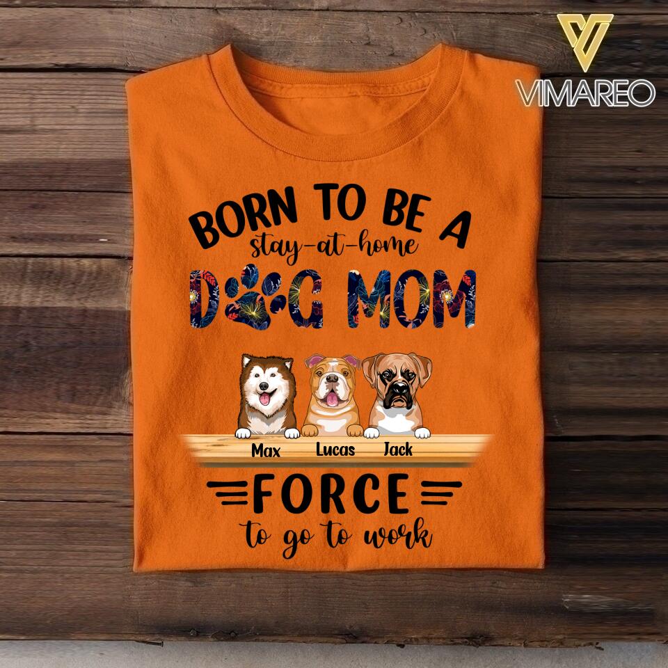 DH Personalized Dog Mom Tshirt Printed DT2904