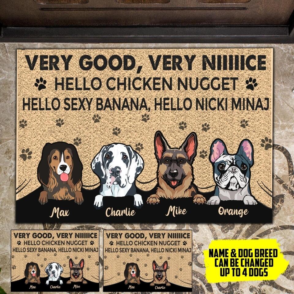 Personalized Dog Lover Doormat 22JUY-HC26