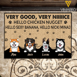 Personalized Dog Lover Doormat 22JUY-HC26