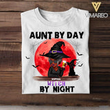Personalized Aunt By Day With By Night Tshirt Printed QTHY1508