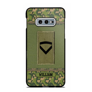 Personalized Norwegian Soldier/Veteran Phonecase Printed 23JAN-DT31