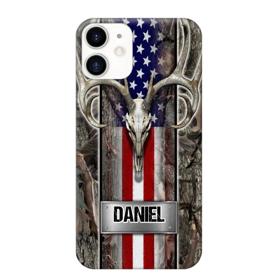 Personalized Deer Hunting Lovers Phonecase Printed QTVD0402