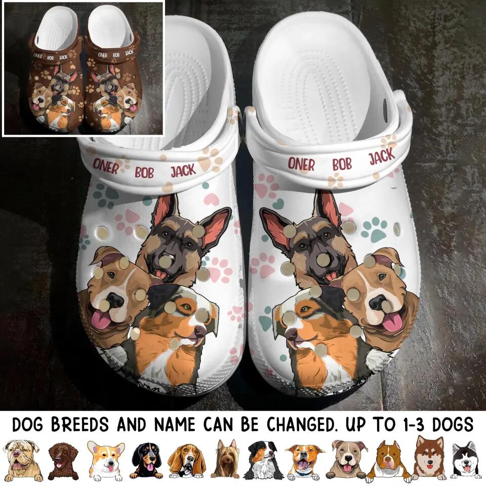 Personalized Cat Lovers Flowers Clog Slipper Shoes Printed 23FEB-HQ13