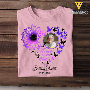 Personalized Your Memorial Grandma Image Forever In Our Hearts  Printed Tshirts PNDT1302