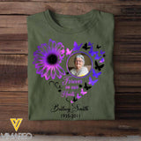 Personalized Your Memorial Grandma Image Forever In Our Hearts  Printed Tshirts PNDT1302