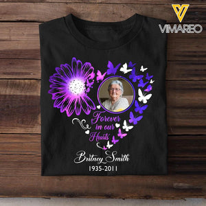 Personalized Your Memorial Grandma Image Forever In Our Hearts  Printed Tshirts PNDT1302