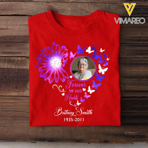 Personalized Your Memorial Grandma Image Forever In Our Hearts  Printed Tshirts PNDT1302