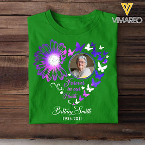 Personalized Your Memorial Grandma Image Forever In Our Hearts  Printed Tshirts PNDT1302