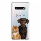 Personalized Upload Your Dog Cat Photo Dog Cat Lovers Silicon Phonecase 23MAR-HQ10