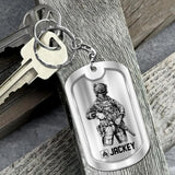 Personalized US Soldier/ Veteran I Am A Grumpy Veteran Rank Keychain Printed 23MAR-HQ27