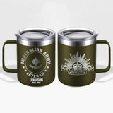 Personalized Australian Armed Forces With Name And Year Laser Handle Cup Printed 2023197KVH