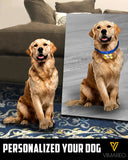 Personalized Your dog convert digital painting CANVAS