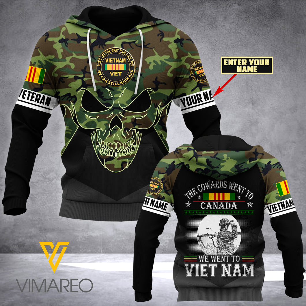 PHN PERSONALIZED WE WENT TO VIETNAM HOODIE 3D PRINTED MAR-MA31
