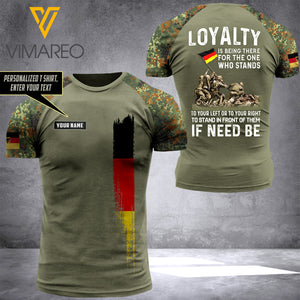 Customized German Soldier 3D Printed Combat Shirt EZHQ280421