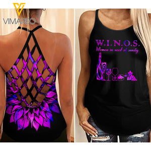 KHMD W.I.N.O.S Criss-Cross Tank Top 2004