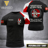 DENMARK MEN'S CUSTOMIZE T-SHIRT