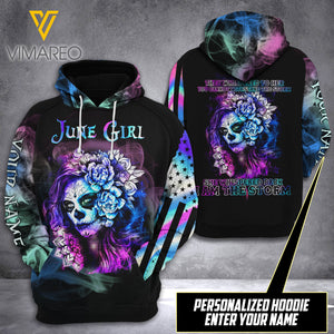 JUNE GIRL CUSTOMIZE HOODIE 3D PRINTED