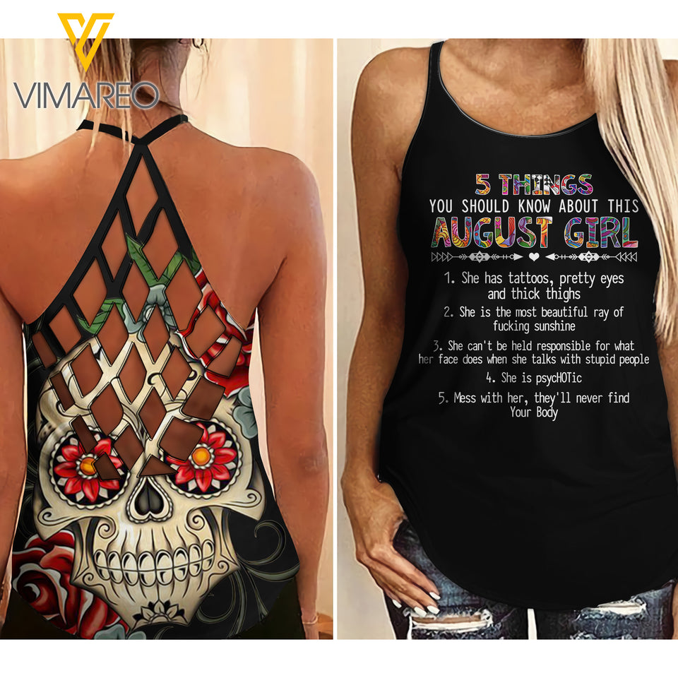 August Girl- 5 Things you should Know about-Criss-Cross Open Back Camisole Tank Top
