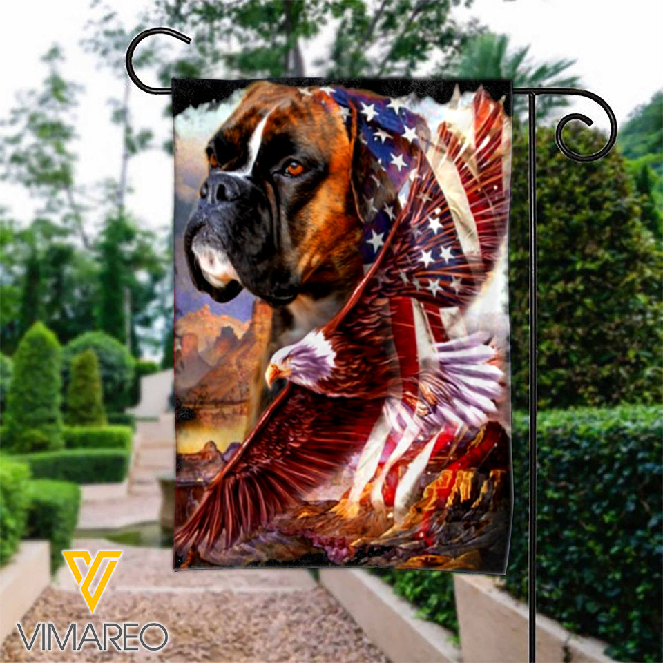 Boxer Dog Flag