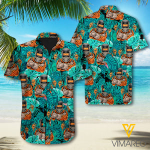 Welder  3d Printed Hawaii Shirt 1507MQ