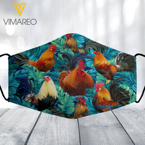 ROOSTER HAWAII PATTERN 3D NORMAL MASK TNVQ0909