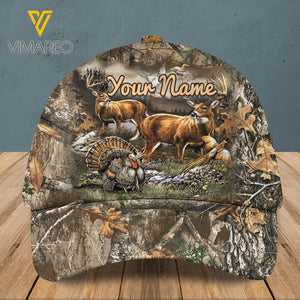 PERSONALIZED HUNTING PEAKED CAP 3D