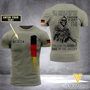 Customized Germany Soldier 3D Printed Shirt ZD020421