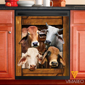 Brahman Cattle Kitchen Dishwasher Cover pt