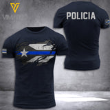 Puerto Rico Police Tshirt MXBE