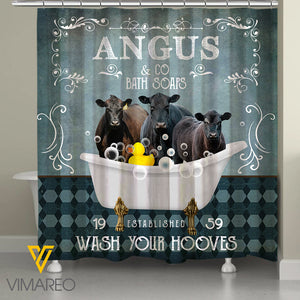 Angus Cattle Shower Curtain VMT